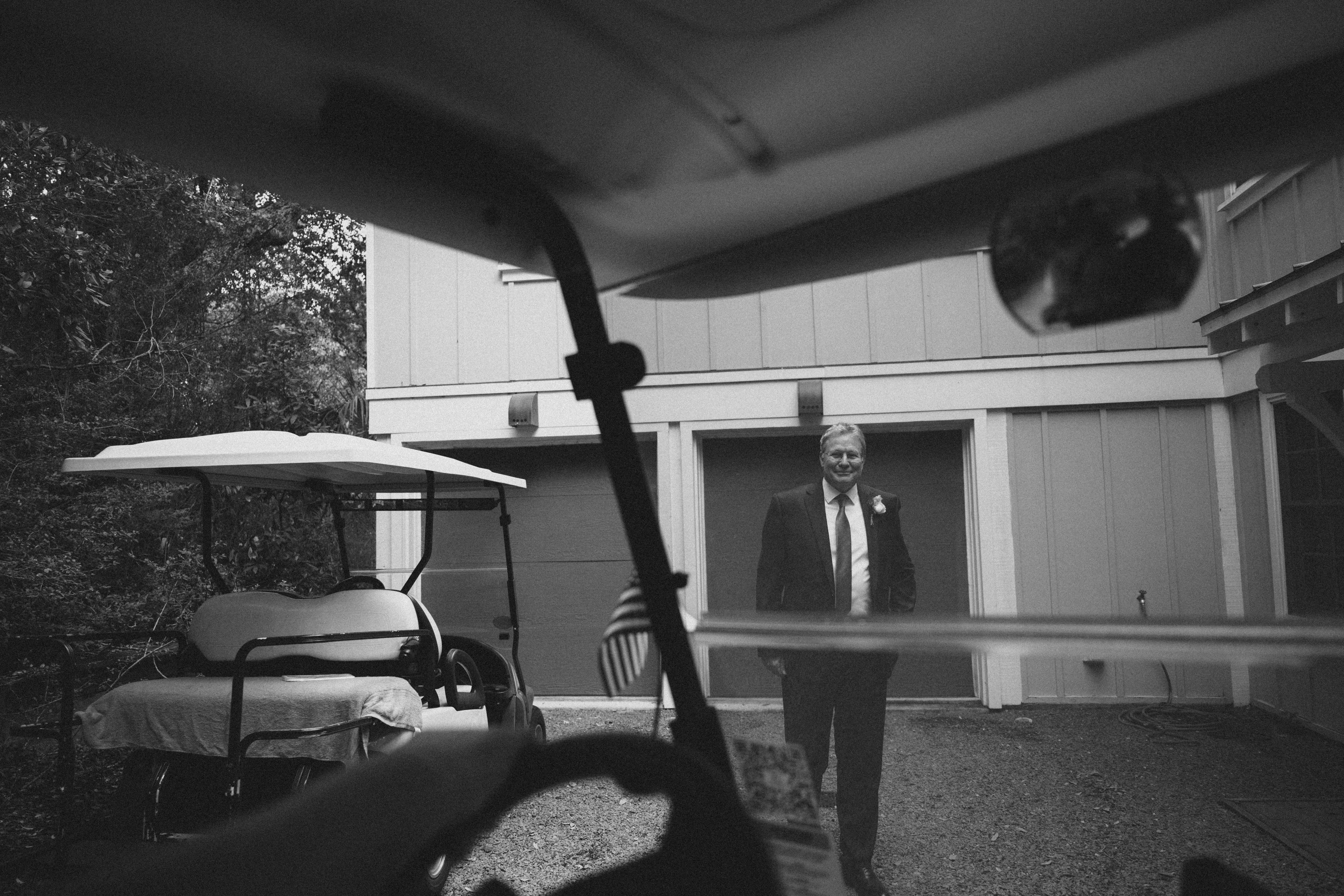 Natural candid moment between couple